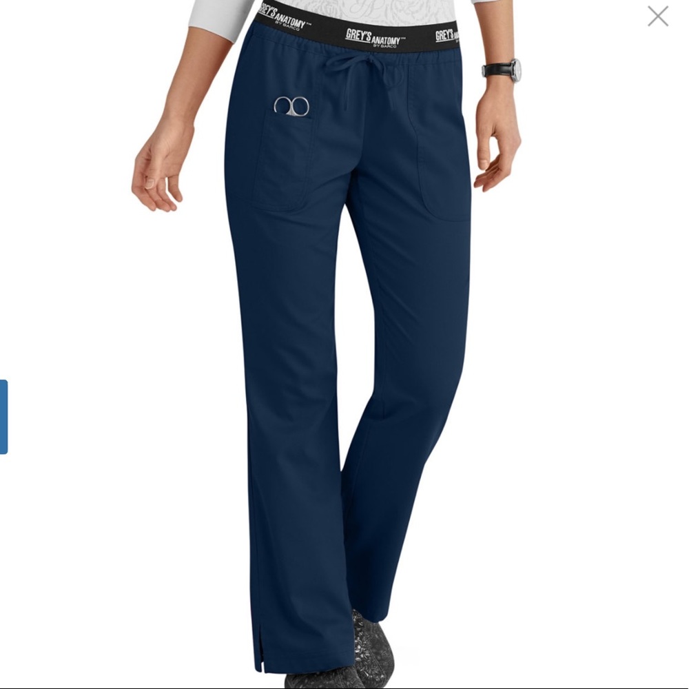 Grey’s Anatomy active navy scrub pants